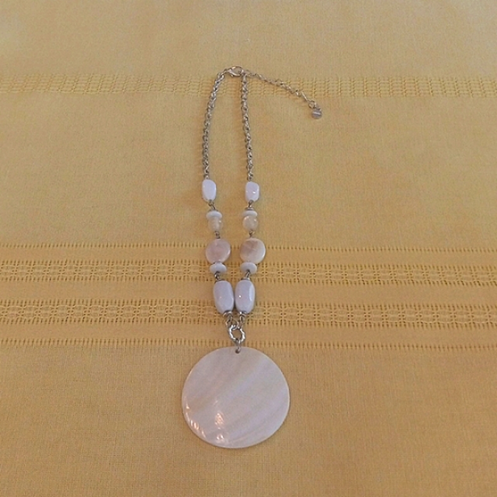 Ruby Rd. Mother of Pearl Necklace
